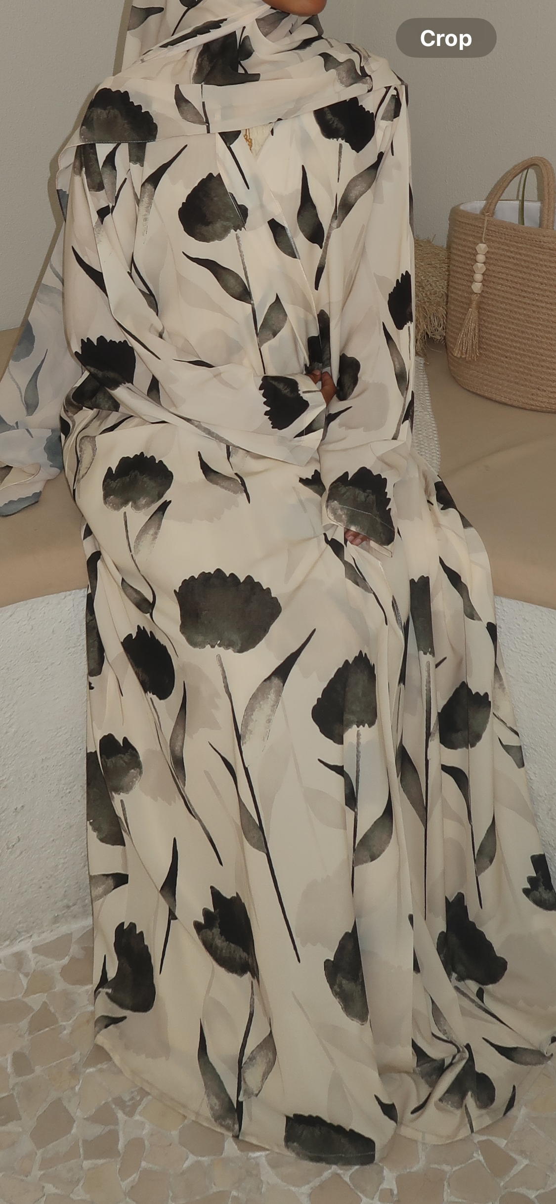 Yasmina Olive Green - ياسمينة