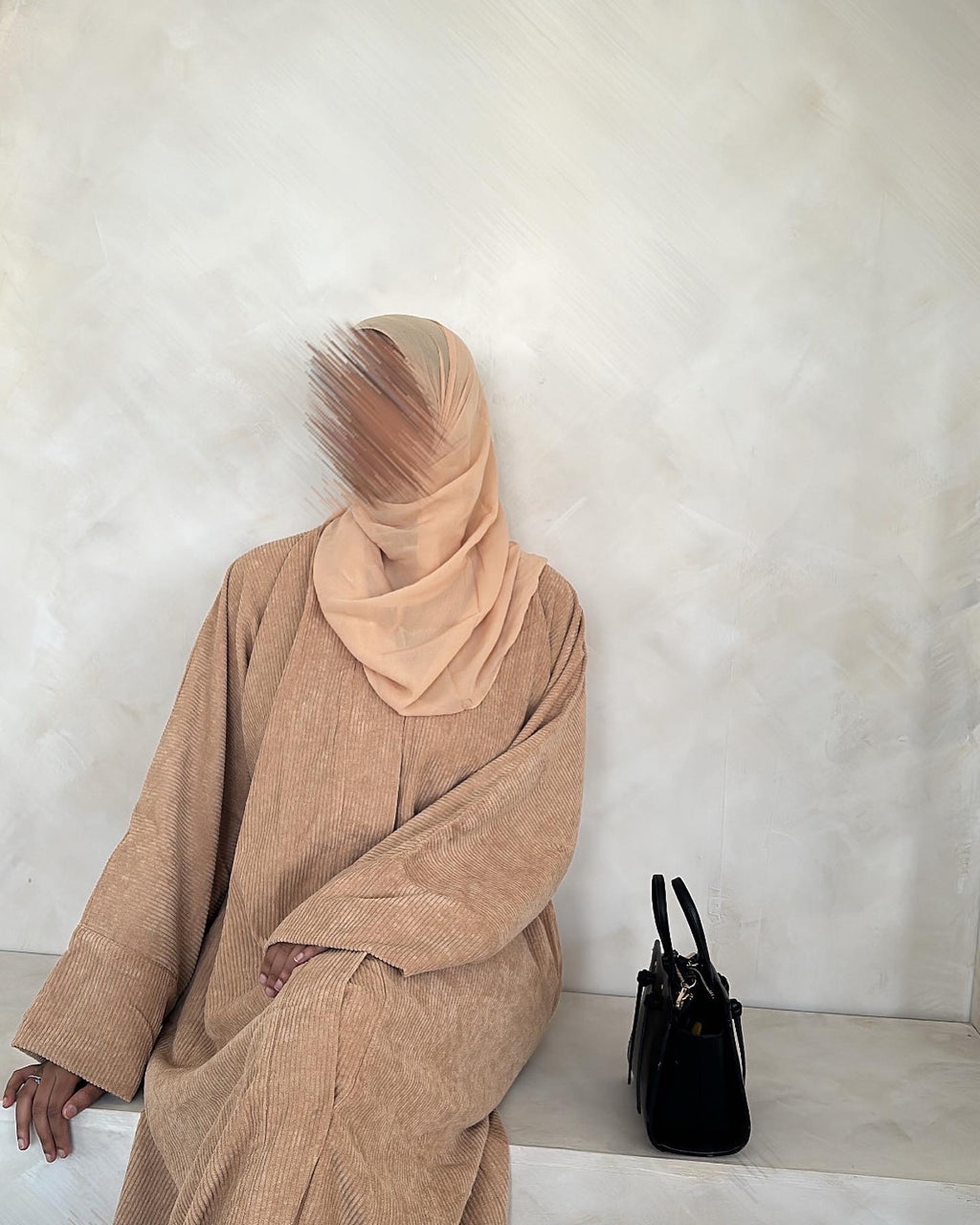 Cappuccino ARIA Corduroy Abaya
